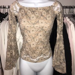 Floral Off The Shoulder Top